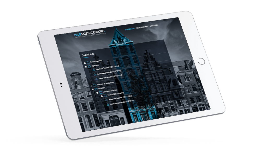Portal met downloads